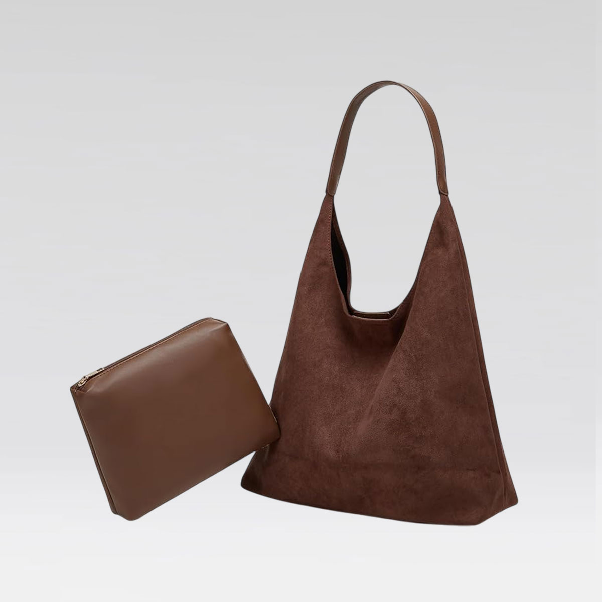 Alina Suede Hobo Bag