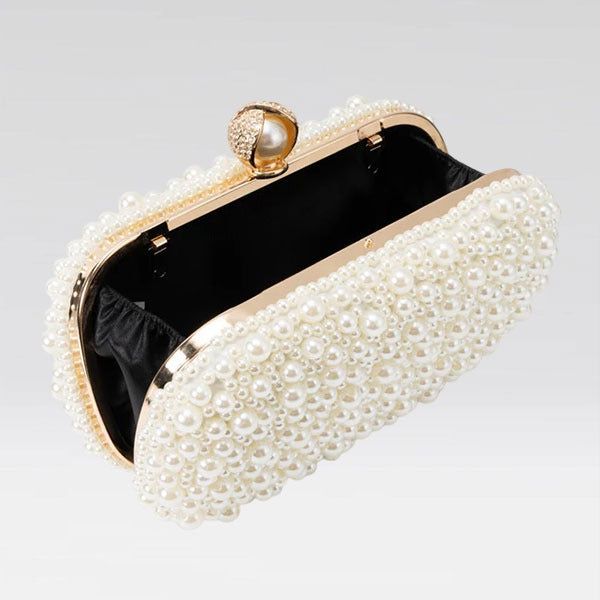 Corinna Pearl Clutch Bag