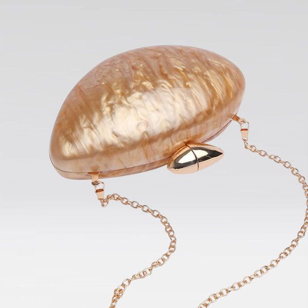 Nayla Acrylic Clutch Bag