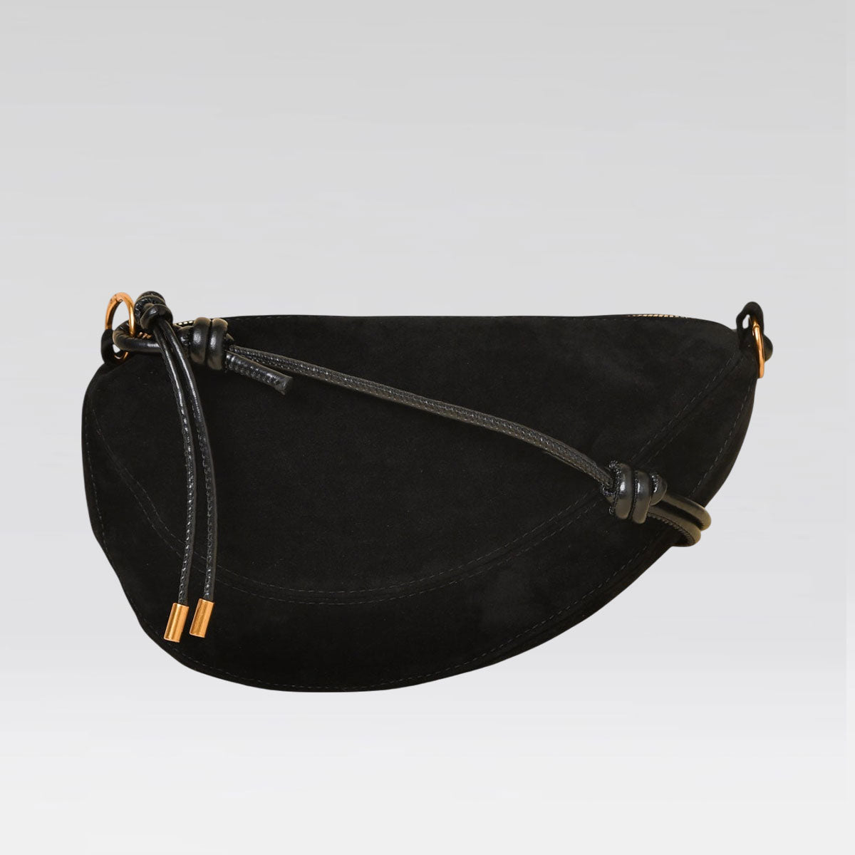 Marza Suede Crossbody Bag