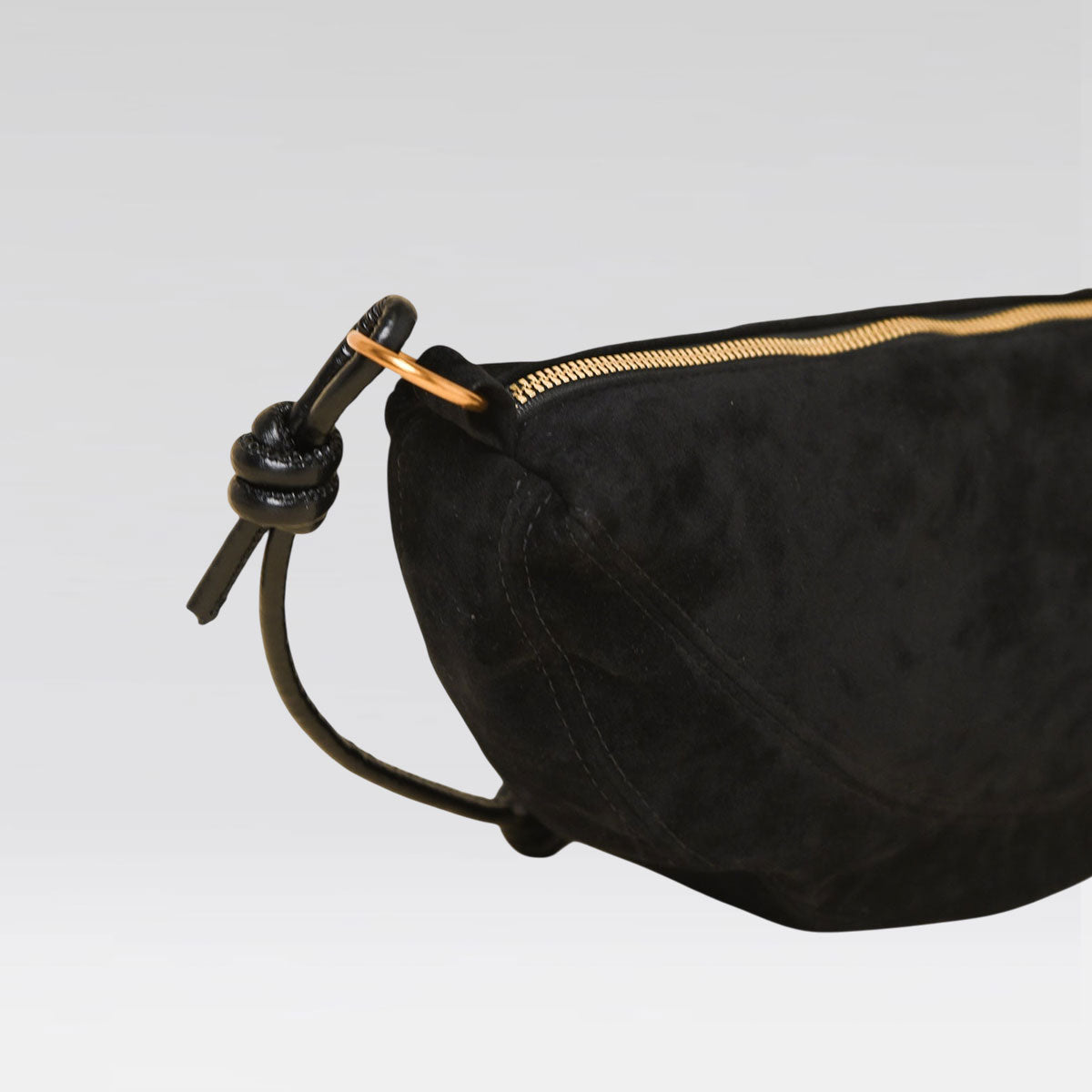 Marza Suede Crossbody Bag