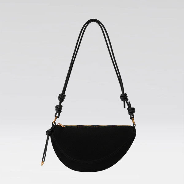 Marza Suede Crossbody Bag