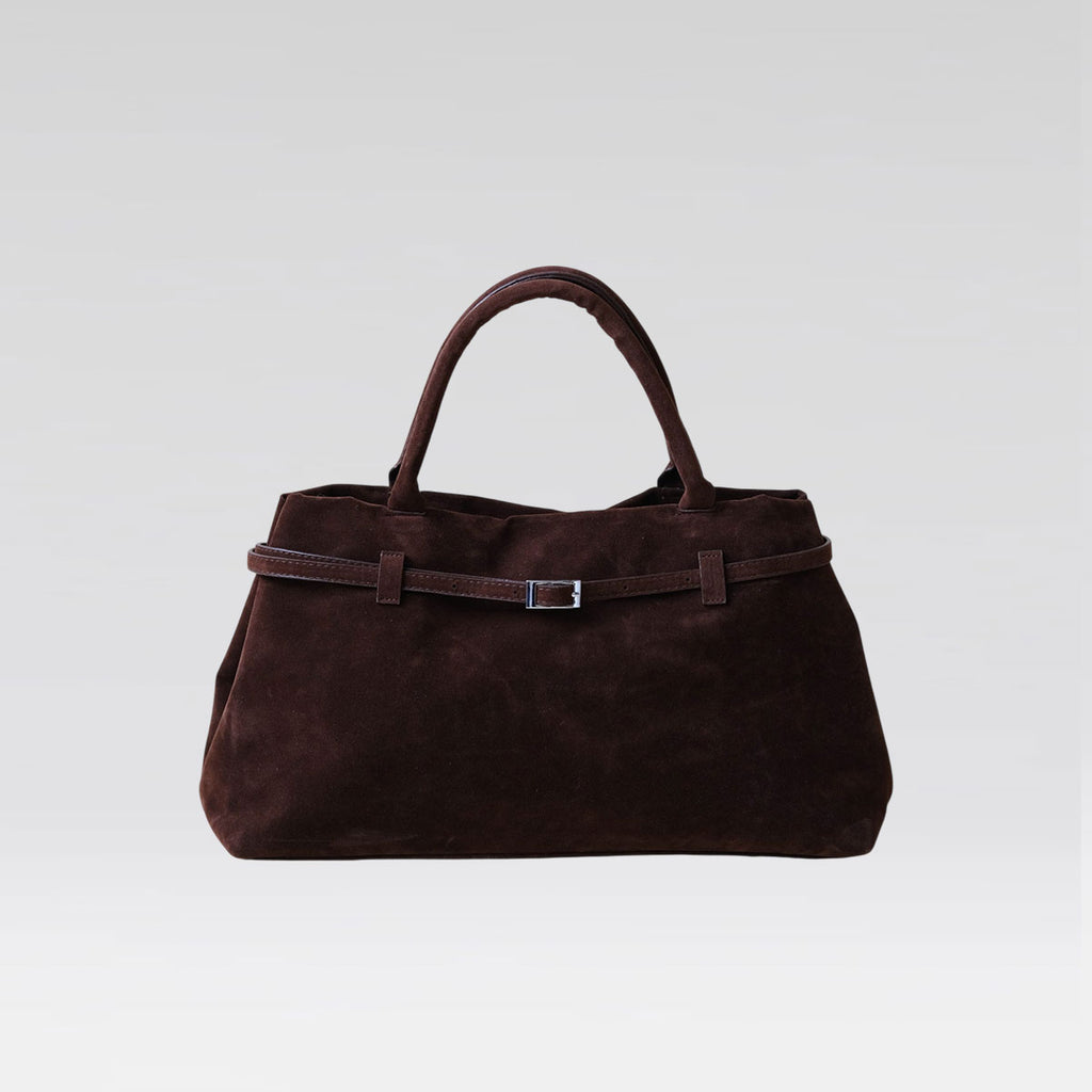Marelle Suede Handbag