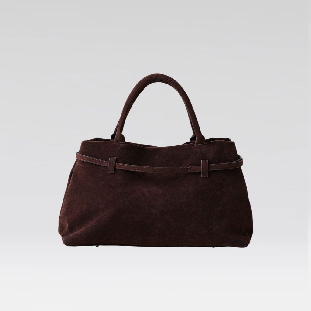 Marelle Suede Handbag