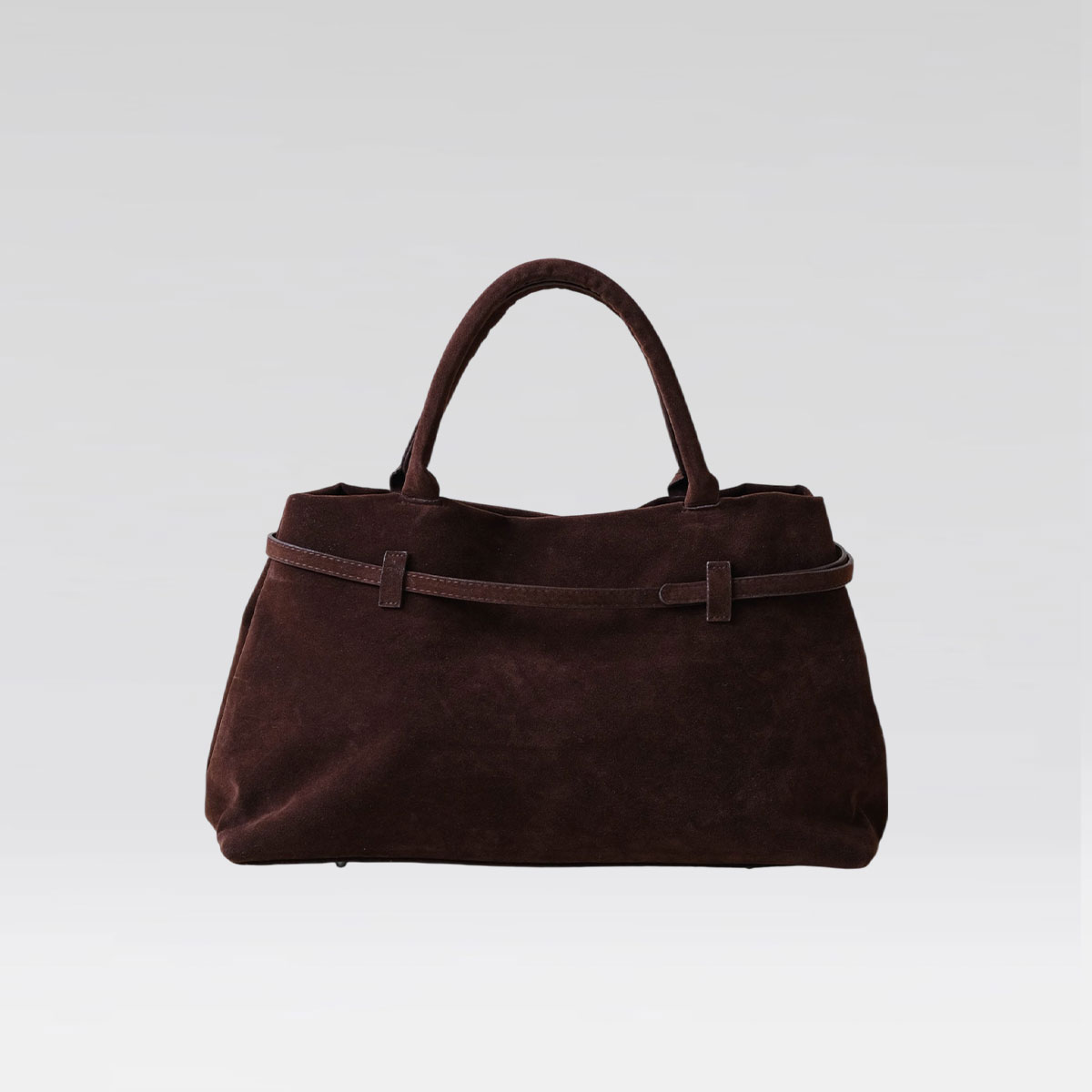 Marelle Suede Handbag