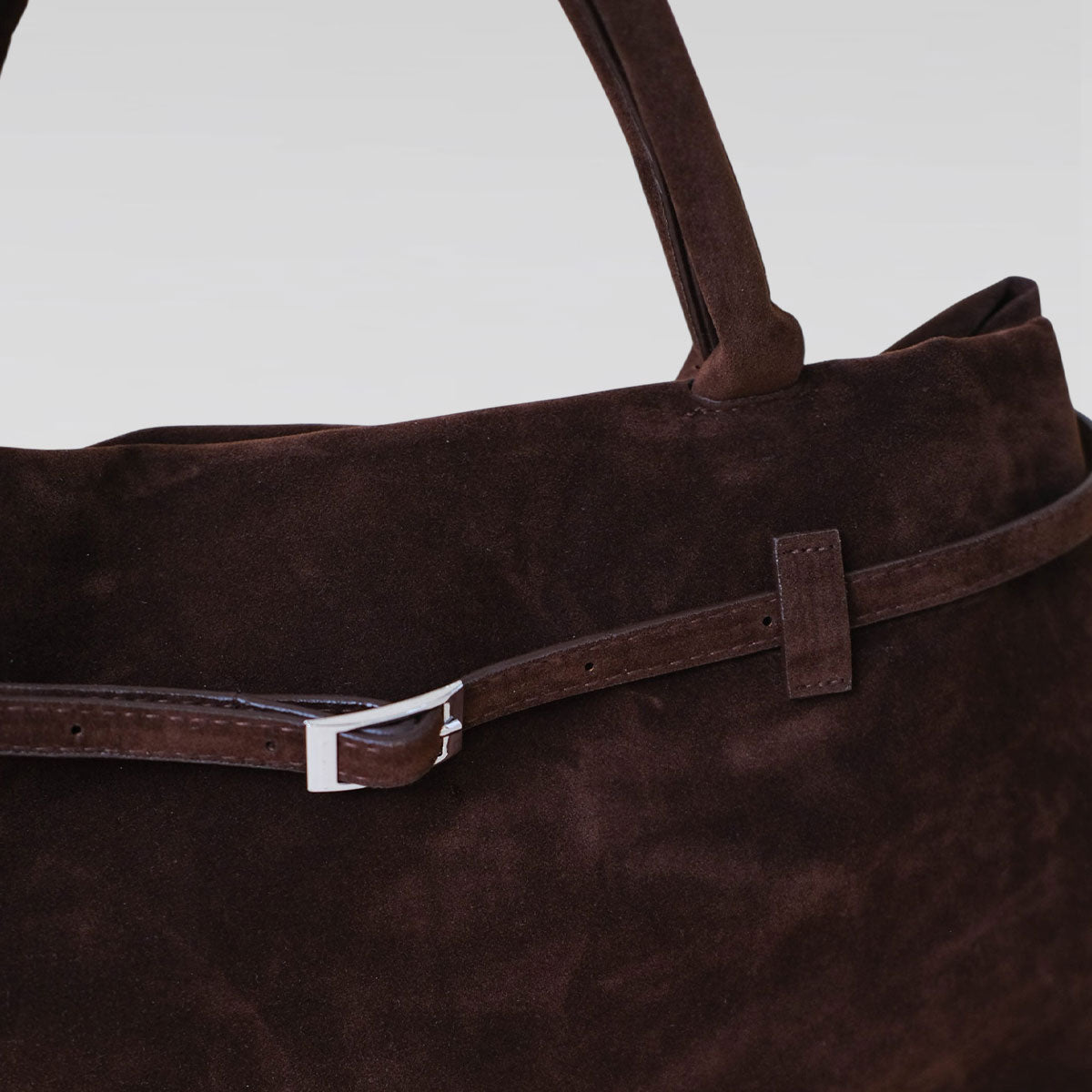 Marelle Suede Handbag
